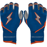Brandon Nimmo Signature Series Long Cuff Batting Gloves - Blue
