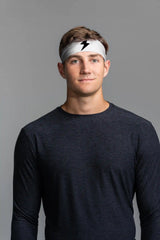 Performance Wide Headband - White