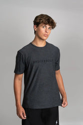 SuperSoft "BRUCE BOLT" Short Sleeve Shirt - Charcoal