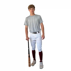 Compression Xtra Long Leg Sleeves (2-Pack) - Maroon