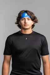 Performance Wide Headband - Royal Blue