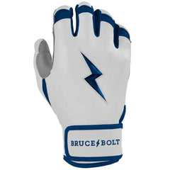 Chrome Series Short Cuff Batting Gloves - Navy