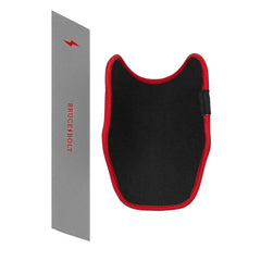 Grey Series 6" Elbow Guard - Red