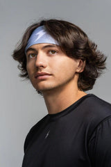 Performance Wide Headband - Grey