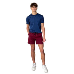 Performance 5" Short w/ Liner - Maroon