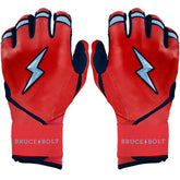 Lars Nootbaar Signature Series Long Cuff Batting Gloves - Red
