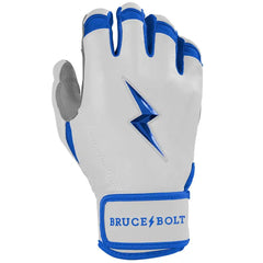 Chrome Series Short Cuff Batting Gloves - Royal