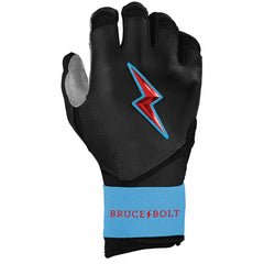 Bear Series Long Cuff Batting Gloves - Miami Black