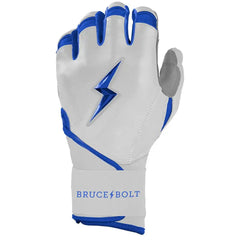 Chrome Series Long Cuff Batting Gloves - Royal