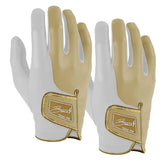 Gabby Golf Girl Creator Series Golf Gloves (On Right, 2-Pack) - Gold