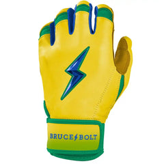 Coach RAC Creator Series Short Cuff Batting Gloves - Yellow