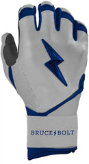 Grey Series Long Cuff Batting Gloves - Navy