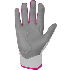Chrome Series Short Cuff Batting Gloves - Pink