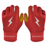 Original Series Short Cuff Batting Gloves - Red