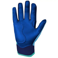 Bear Series Short Cuff Batting Gloves - Tidal Blue