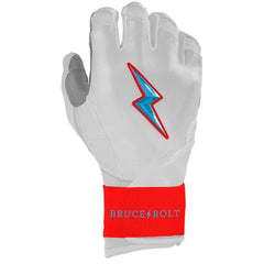 Bear Series Long Cuff Batting Gloves - Miami White
