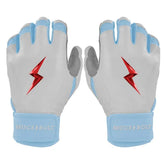 Ian Happ Signature Series Short Cuff Batting Gloves - White