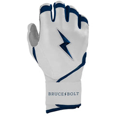 Chrome Series Long Cuff Batting Gloves - Navy