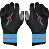 Bear Series Long Cuff Batting Gloves - Miami Black