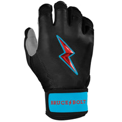 Bear Series Short Cuff Batting Gloves - Miami Black