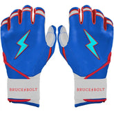 James Outman Signature Series Long Cuff Batting Gloves - Blue