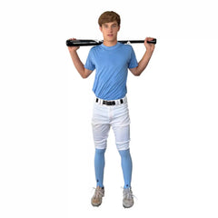 Compression Xtra Long Leg Sleeves (2-Pack) - Baby Blue