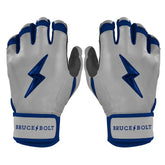 Grey Series Short Cuff Batting Gloves - Navy