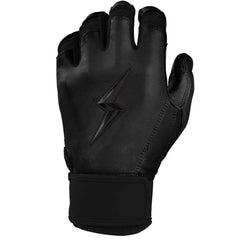 Bear Series Short Cuff Batting Gloves - Blackout