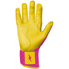 Dexter McCleon Jr. Signature Series Long Cuff Batting Gloves - Pink Lemonade