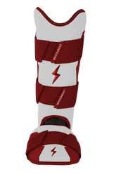 Chrome Series Leg Guard - Maroon