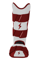 Chrome Series Leg Guard - Maroon