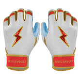 Rintaro Sasaki Signature Series Short Cuff Batting Gloves - White