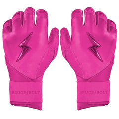 Max Clark Signature Series Long Cuff Batting Gloves - Pink