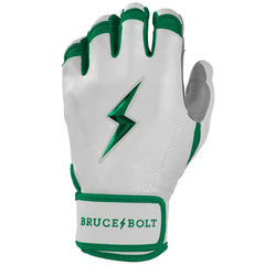 Chrome Series Short Cuff Batting Gloves - Green