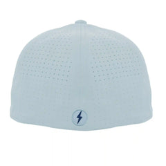 SMART FIT Performance BOLT Game Hat - Ice Blue/Navy Bolt