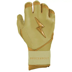 Gold Series Long Cuff Batting Gloves - Gold