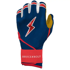 Patriot Series Long Cuff Batting Gloves - Fourth of July