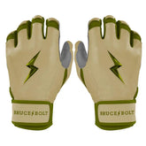 Patriot Series Short Cuff Batting Gloves - Military Beige
