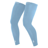 Compression Xtra Long Leg Sleeves (2-Pack) - Baby Blue