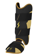 Gold Series Leg Guard - Black/Gold