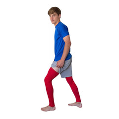 Compression Xtra Long Leg Sleeves (2-Pack) - Red