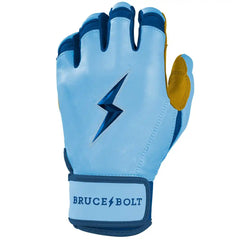 Bear Series Short Cuff Batting Gloves - Carolina Blue