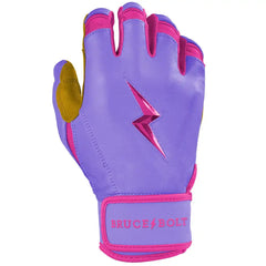 Harrison Bader Signature Series Short Cuff Batting Gloves - Lavender