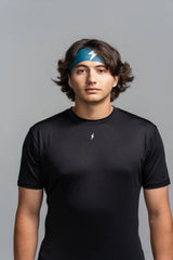 Performance Wide Headband - Green