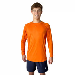 Performance Long Sleeve Shirt - Orange