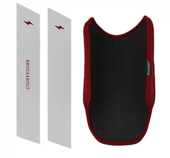 Chrome Series 9" Elbow Guard - Maroon