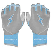 Ian Happ Signature Series Long Cuff Batting Gloves - Grey