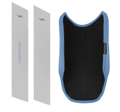 Chrome Series 9" Elbow Guard - Baby Blue