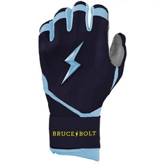 Bear Series Long Cuff Batting Gloves - Tampa Blue
