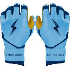 Bear Series Long Cuff Batting Gloves - Carolina Blue